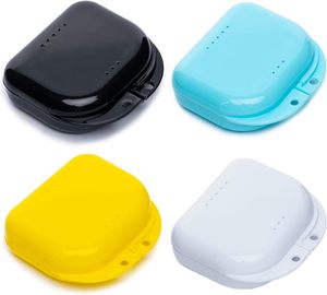 Étui portable léger pour appareil orthodontique avec évents pour ranger les <span class=keywords><strong>aligneurs</strong></span> et les appareils dentaires - Product Image 1