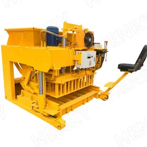 QTM6-30 Mobile Movable Block Making Machine Hydraulic Automatic Egg Laying Brick Machine