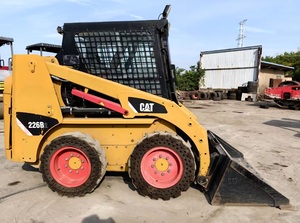 รถตักล้อยางแคตเตอร์พิลลาร์ CAT 226B มือสอง รถตักขนาดเล็กแบบสกิดสเตียร์ รถตักขนาดเล็กแบบสกิดสเตียร์ ได้รับการรับรองมาตรฐาน CE เครื่องยนต์ดีเซลคัมมินส์ - Product Image 3