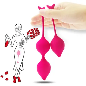 Magie <span class=keywords><strong>Kegel</strong></span> Kugeln Silikon Vaginal Enge Übung Vagina Orgasmen Clit Massage Ben Wa Balls Sex Spielzeug Für Frauen - Product Image 1