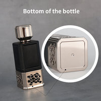 Flacon de parfum en verre de luxe 30ml 50ml 100ml Flacon de parfum Botol Parfum Flacon de parfum de luxe avec bouchon