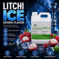 Concentré de saveur Litchi Ice pour chicha, haute concentration, soluble dans l'huile, pour tabac à chicha, fourniture OEM