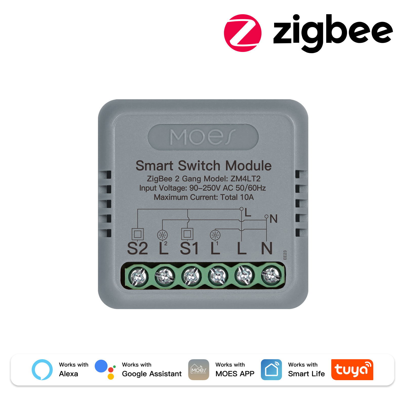 ZigBee 2 Gang