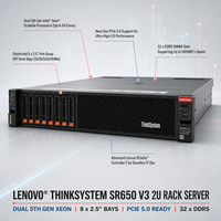 Serveur en rack 2U ThinkSystem SR650 V2 SR650 V3 neuf avec un excellent prix