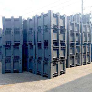 Большие пластиковые штабелируемые ящики для поддонов с колесиком - Product Image 6