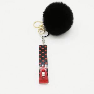 Custom Make Your Own Design Credit Card Plastic Grabber Keychain for Long Nails - Product Image 5