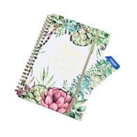Bloc-notes à spirale perforé avec pages détachables, blocs de notes adhésives amovibles, couverture rigide pour bureau, écriture, portable, format poche