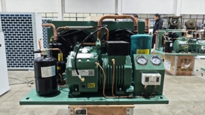 "맞춤형 고효율" 콘덴서 유닛: H 형 콘덴서 + 고객 선호 컴프레서, -35 ℃ 제공 1 세트 비저 260 27.7KW - Product Image 6