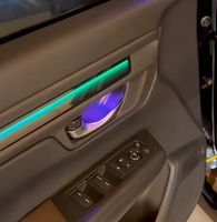Kit d'éclairage intérieur de voiture LED dynamique et coloré style aurore pour Honda CRV 2023-2026, accessoires de voiture