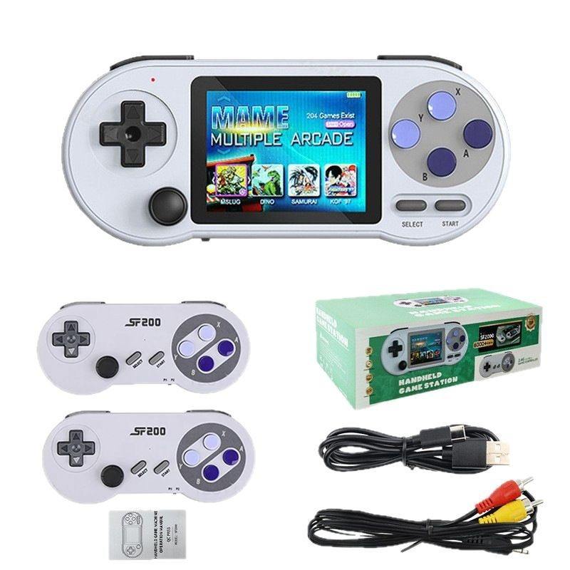 Single Handheld Console + Dual Controllers