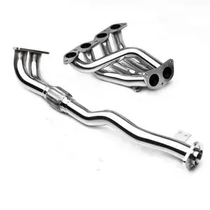 High performance stainless steel car exhaust piping header exhaust manifold for Toyota corolla 93-02