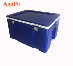 66L อาหาร Ice Cooler กล่องสำหรับปิกนิกกลางแจ้ง Ice Chest ปลาสดกล่องกระจาย Fast รถบรรทุกอาหาร Incubator Performance Cooler