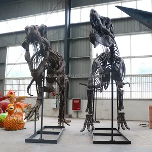 Pameran Pameran perjalanan, memamerkan fosil dinosaurus raksasa ekstra besar untuk Museum Sains