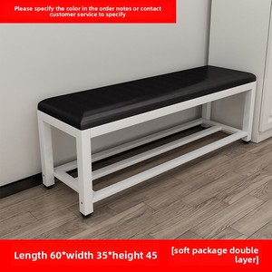<span class=keywords><strong>Banc</strong></span> à chaussures long rembourré avec <span class=keywords><strong>rangement</strong></span> pour magasins <span class=keywords><strong>de</strong></span> vêtements, salles <span class=keywords><strong>de</strong></span> sport, vestiaires, salles <span class=keywords><strong>de</strong></span> <span class=keywords><strong>bain</strong></span> et comme canapé <span class=keywords><strong>de</strong></span> bout <span class=keywords><strong>de</strong></span> lit - Product Image 6