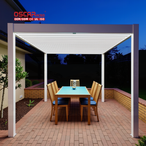 Pergola 6x4 pour <span class=keywords><strong>terrasse</strong></span> extérieure et <span class=keywords><strong>jardin</strong></span> avec idées d'installation et design de toit à lamelles - Product Image 1