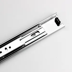 40mm Cheap Price Ball Bearing Drawer Slide Soft Close Telescopic Undermount Drawer Slide