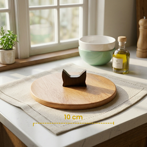 Tapa para tazas tamaño S hecha de madera natural, complementa perfectamente sus necesidades de servicio y vajilla, ecológica. - Product Image 6