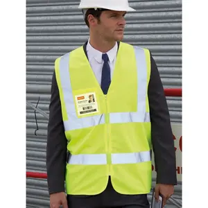 Gilet con Cerniera e Pettorina di Sicurezza Personalizzabile per Merchandising - Product Image 1