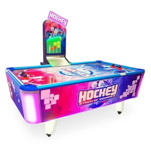 Jeu de hockey sur air populaire à pièces, jeu de hockey sur air à empiler des carrés, machine de jeu de hockey sur air - Product Image 1