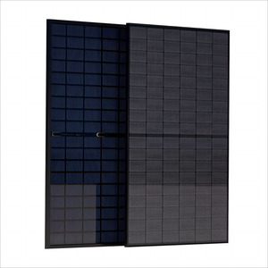 แผงโซลาร์เซลล์ Topcon Monocrystalline N-Type สีดำ 430w 440w 410w สำหรับบ้าน โครงสีดำ โมดูล PV - Product Image 2