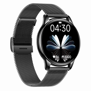 <span class=keywords><strong>2025</strong></span> Phụ Nữ Của Tập Thể Dục Thể Thao Thông Minh Đồng Hồ Thép Không Gỉ Ban Nhạc Android Thời Trang Đồng Hồ Với Đồng Hồ Báo Thức La Bàn Phụ Nữ Smartwatches - Product Image 2