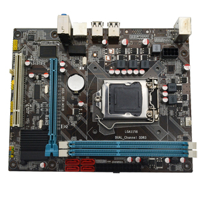 เมนบอร์ดคุณภาพสูง LGA1156 Core I3 I5 I7 H55 สำหรับคอมพิวเตอร์  พอร์ต LAN เดียว รองรับแรม 16GB PCIe และ DDR3 แบบคู่ - Product Image 6