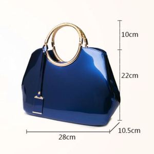 Bolso de Mano de Mujer de Cuero PU de Lujo, Moderno y de Alta Calidad, con Cierre de Cremallera, Gran Capacidad y Diseño Portátil - Product Image 5
