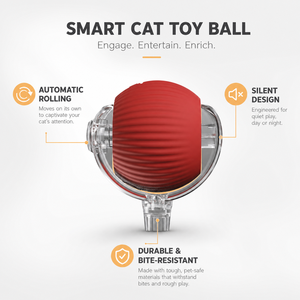 ของเ<span class=keywords><strong>ล</strong></span>่นสัต<span class=keywords><strong>ว</strong></span>์เ<span class=keywords><strong>ล</strong></span>ี้ยงแบบลูกบอ<span class=keywords><strong>ล</strong></span>กลิ้งซิลิโคนอัจฉริยะ 360 องศา แบบอินเทอร์แอคทีฟ ดีไซน์ใหม่ ขับเคลื่อนด้<span class=keywords><strong>ว</strong></span>ยแรงโน้มถ่<span class=keywords><strong>ว</strong></span>ง ของเ<span class=keywords><strong>ล</strong></span>่นคลาสสิกแสนสนุกสำหรับแมวแ<span class=keywords><strong>ล</strong></span>ะสุนัข - Product Image 4