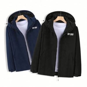 Cárdigan Unisex Impermeable y Cortavientos Personalizado para Hombre y Mujer, Camiseta de Montañismo con Cremallera, Talla Grande, Ecológico - Product Image 5