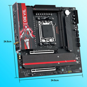 เมนบอร์ด Jingyue <span class=keywords><strong>B650</strong></span> รองรับ DDR5 สำหรับซีพียู Ryzen AM5 สำหรับเล่นเกมบนเดสก์ท็อป รุ่น R5 9600X/7500F/8400F/R7 9700X ชิปเซ็ต <span class=keywords><strong>B650</strong></span> รองรับหน่วยความจำคู่ - Product Image 3