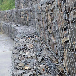 PVC Kaplı Tel Örgü 80x100 mm Altıgen Delikli Gabion Duvar Sepeti Taş Gabion Örgüsü Eğimli Arazi İnşaatı İçin - Product Image 6