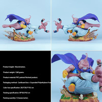 Figura de Anime de Goku, Vegeta y Bulma de 18 cm, Estilo Nuevo, Figura de Acción de PVC, Modelo Coleccionable, Adorno