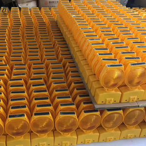 Feux de circulation solaires, lumière d'urgence, alarme, batterie de 60 heures, 50 clignotements/minute, lumière rouge pour la circulation, utilisation en bateau - Product Image 5