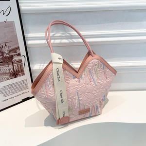 2025 ग्रीष्मकालीन नई कढ़ाई थ्रेड कंधे की थैली महिला रंगीन लाइन के लिए महिलाओं के बैग - Product Image 2