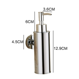 250Ml 350 Ml 550Ml Bàn Xà Phòng Dispenser Gỉ Bằng Chứng Chất Lỏng Tay Xà Phòng Dispenser Chai Thép Không Gỉ Với Bơm - Product Image 6