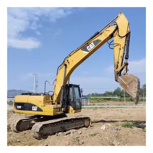 used construction CATE R 320D earth moving excavator machine CA T 320B 320C 330C used excavator