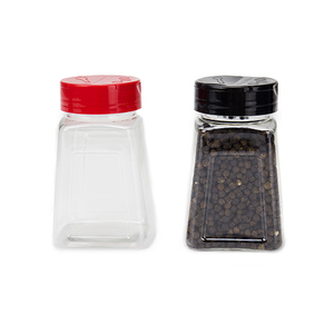 Bocaux carrés en plastique pour herbes et épices, ustensiles de cuisine, salières et poivrières - Product Image 5