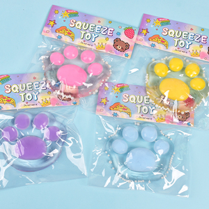 Jouet Squishy Patte de Chat en TPR Grande Taille, à Rebond Lent, en Forme de Griffe d'Ours, Doux à Presser, Jouet Anti-Stress pour Enfants - Product Image 1