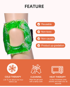Impacco Freddo/Caldo Riutilizzabile 2025 di Tendenza, con Perle di Gel, Avvolgimento per Ginocchio Morbido e Flessibile, Inodore, per Tutte le Parti del Corpo, Fascia Elastica - Product Image 4