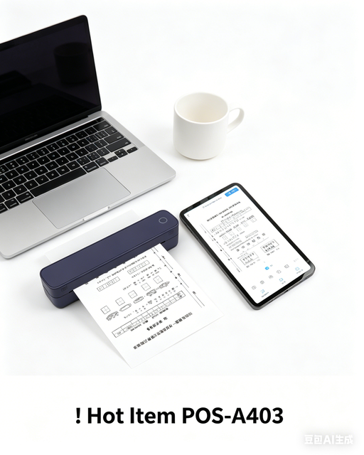 A403 Wholesale Portable A4 Mini Portable Thermal Printer Wireless Handheld Inkless Document and Photo Printer for Business Trip