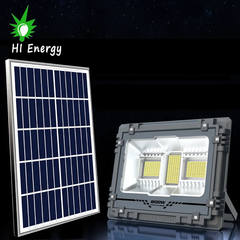 HiEnergyソーラーパワーフラッドライト60W100W200W300W400ワット500ワット800W1000ワットソーラーLEDフラッドライト屋外