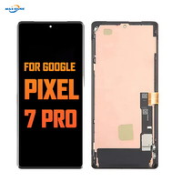 Écran OLED avec cadre d'origine pour téléphone mobile Google Pixel 7 Pro, assemblage d'écran LCD, remplacement de l'écran tactile