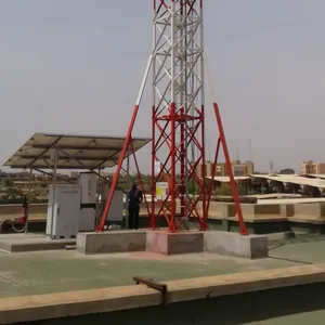 Çatı çelik kule RDS kulesi telekomünikasyon kulesi GSM