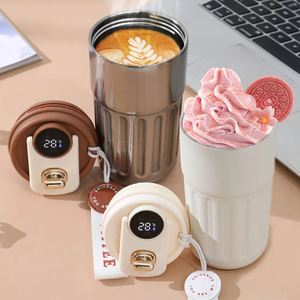 Smart Portable 316 Stainless Steel Tumbler Mug <b>Coffee</b> Cup with LED Temperature Display Vacuum <b>Flasks</b> Thermos for Water Usage - Product Image 2