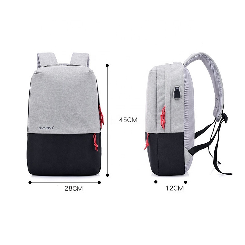 Imperméable à l'eau Voyage Sac À Dos Pour Ordinateur Portable Durable Ordinateurs Portables Sac À Dos avec Port De Chargement USB