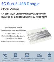 Modem USB 5G LTE Dongle Plug and Play Internet Stick Kecepatan Tinggi untuk Komputer Desktop