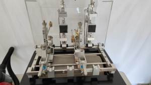 ASTM D4157 ASTM D3597 ISO 12402 Textil- und Leder-Oszillations-Wyzenbeek-Abriebprüfgerät - Product Image 4