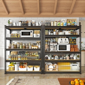Étagères de garage en acier, rayonnages sans boulons, rayonnages industriels, rayonnages à palettes, rayonnages à rivets, rayonnages <span class=keywords><strong>d</strong></span>'exposition pour entrepôt - Product Image 5