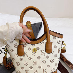 Sac à main décontracté pour femme, luxueux, élégant et haut de gamme, avec motif imprimé géométrique et fermeture à glissière. - Product Image 5