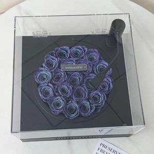 Roses éternelles préservées, fleurs immortelles, cadeau pour la Saint-Valentin, cadeau d'anniversaire, cadeau de <span class=keywords><strong>mariage</strong></span>, roses éternelles préservées - Product Image 4